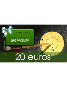 Carte cadeau 20 euros